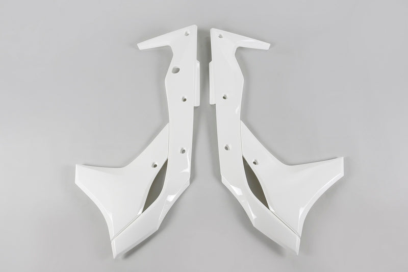 UFO Plast PLASTIC RAD SCOOPS, WHT/WHT