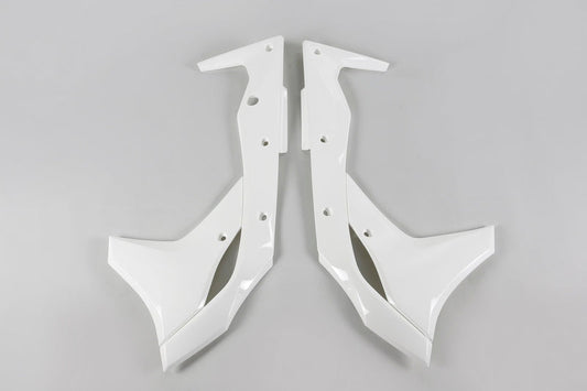 UFO Plast PLASTIC RAD SCOOPS, WHT/WHT