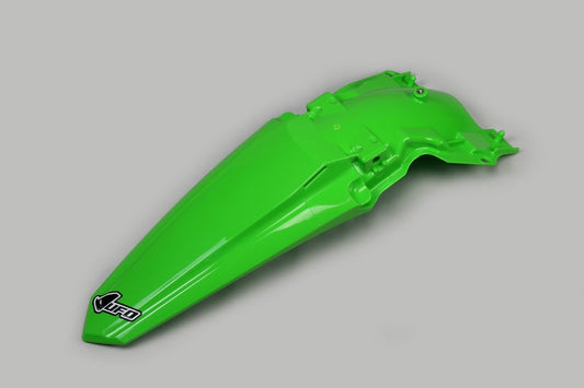 UFO Plast PLASTIC REAR FENDER, GRN/GRN