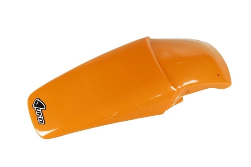 UFO Plast PLASTIC REAR FENDER, ORG/ORG