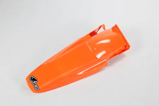 UFO Plast PLASTIC REAR FENDER, ORG/ORG