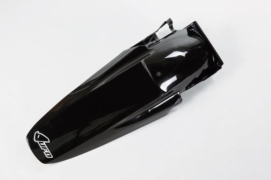 UFO Plast PLASTIC REAR FENDER, BLK/BLK