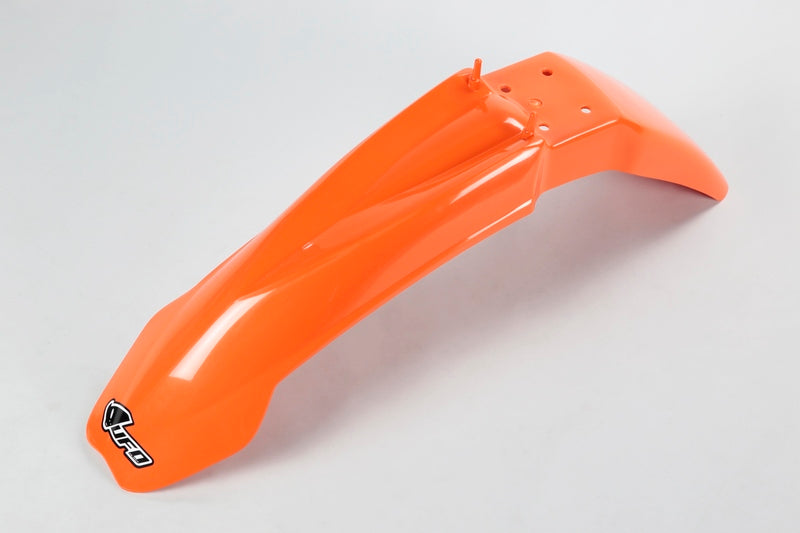 UFO Plast PLASTIC FRONT FENDER, ORG/ORG