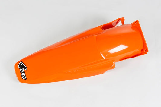 UFO Plast PLASTIC REAR FENDER, ORG/ORG