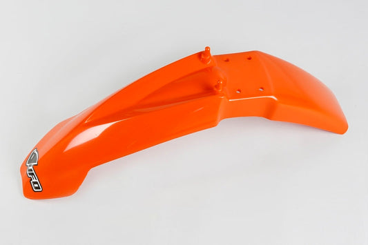 UFO Plast PLASTIC FRONT FENDER, ORG/ORG