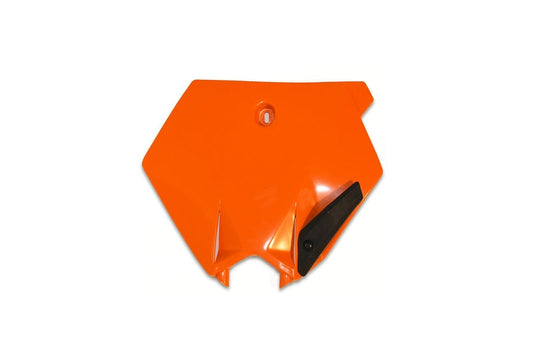 UFO Plast PLASTIC FRONT PLATE, ORG/ORG