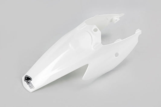 UFO Plast PLASTIC REAR FENDER, WHT/WHT