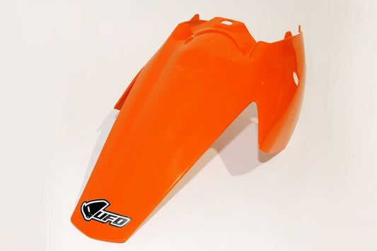 UFO Plast PLASTIC REAR FENDER, ORG/ORG