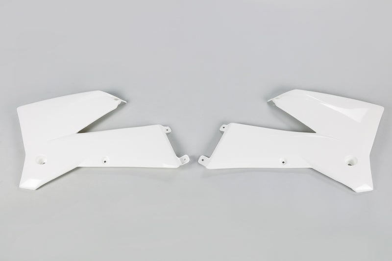 UFO Plast PLASTIC RAD SCOOPS, WHT/WHT