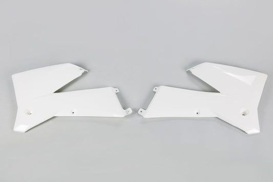 UFO Plast PLASTIC RAD SCOOPS, WHT/WHT