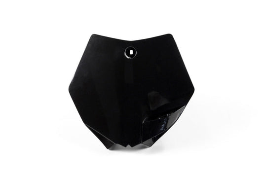 UFO Plast PLASTIC FRONT PLATE, BLK/BLK