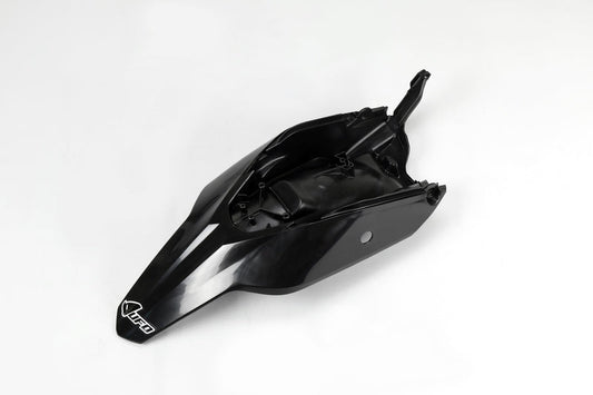 UFO Plast PLASTIC REAR FENDER, BLK/BLK