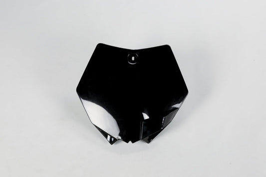 UFO Plast PLASTIC FRONT PLATE, BLK/BLK