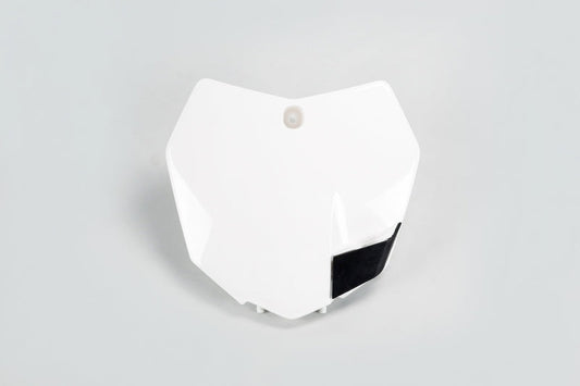 UFO Plast PLASTIC FRONT PLATE, WHT/WHT