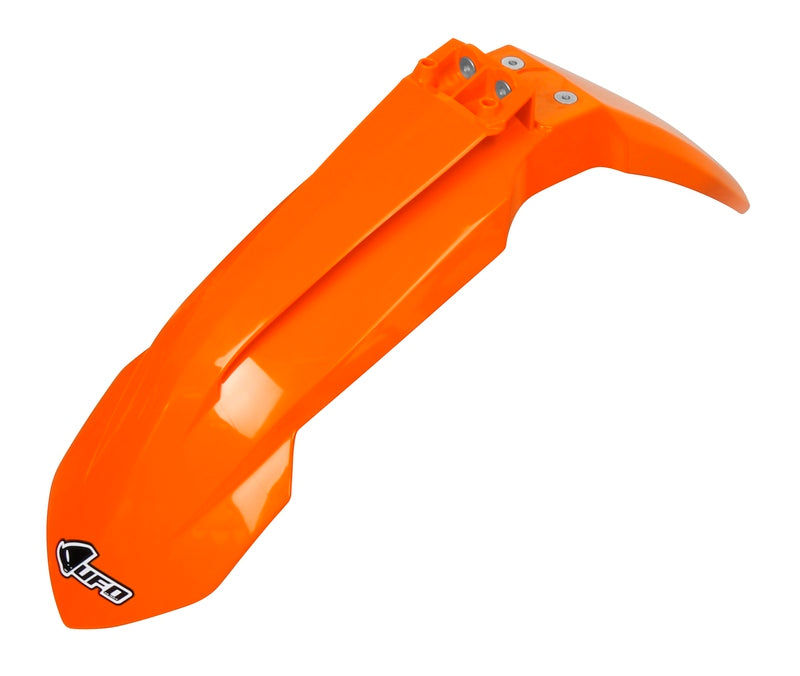 UFO Plast PLASTIC FRONT FENDER, ORG/ORG