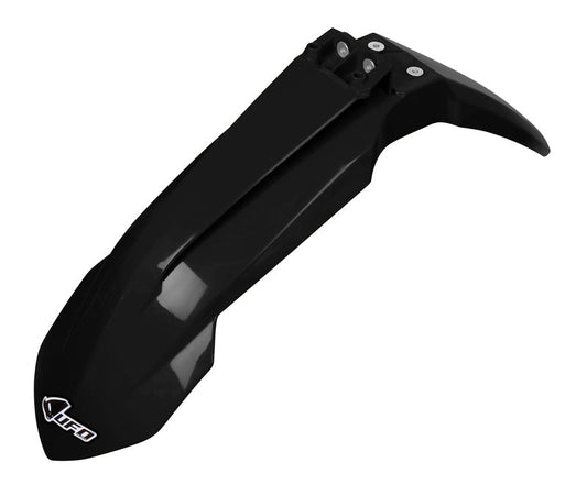 UFO Plast PLASTIC FRONT FENDER, BLK/BLK