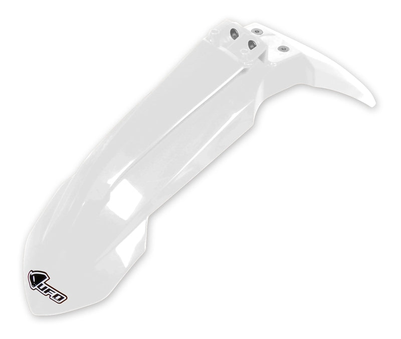 UFO Plast PLASTIC FRONT FENDER, WHT/WHT