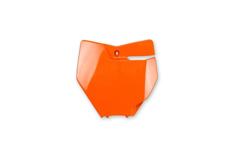 UFO Plast PLASTIC FRONT PLATE, ORG/ORG