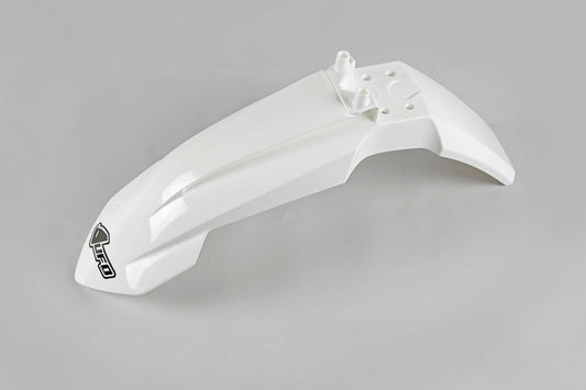 UFO Plast PLASTIC FRONT FENDER, WHT/WHT