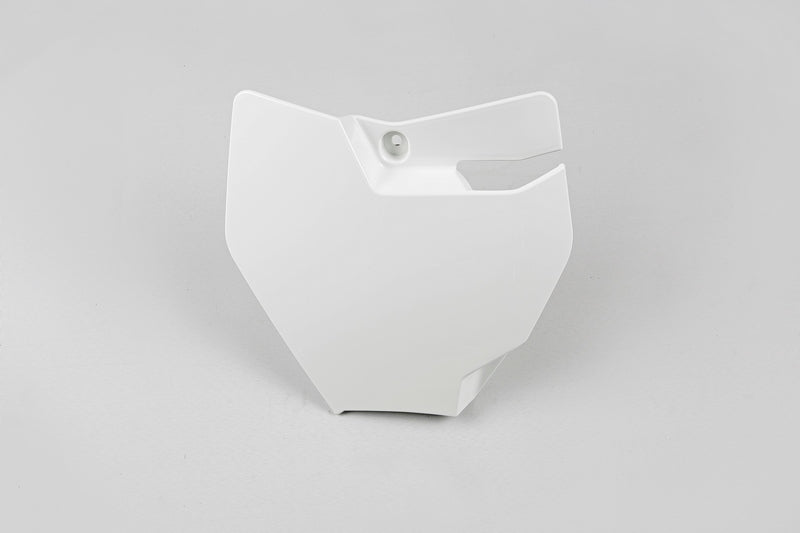 UFO Plast PLASTIC FRONT PLATE, WHT/WHT