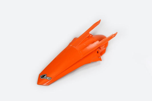 UFO Plast PLASTIC REAR FENDER, ORG/ORG