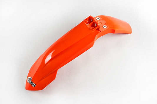 UFO Plast PLASTIC FRONT FENDER, ORG/ORG