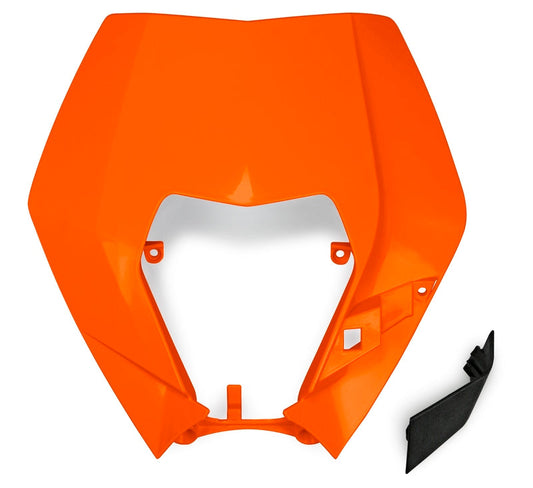 UFO Plast PLASTIC FRONT PLATE, ORG/ORG