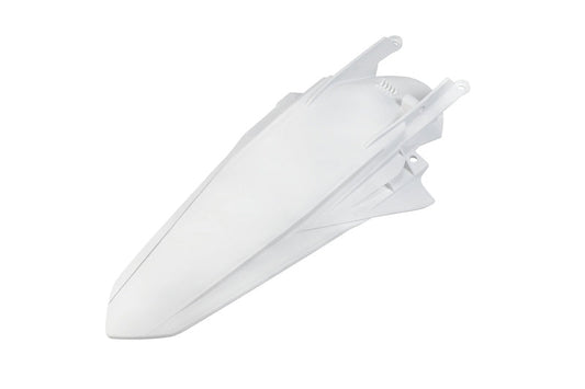 UFO Plast PLASTIC REAR FENDER, WHT/WHT