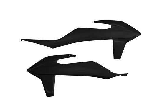 UFO Plast PLASTIC RAD SCOOPS, BLK/BLK