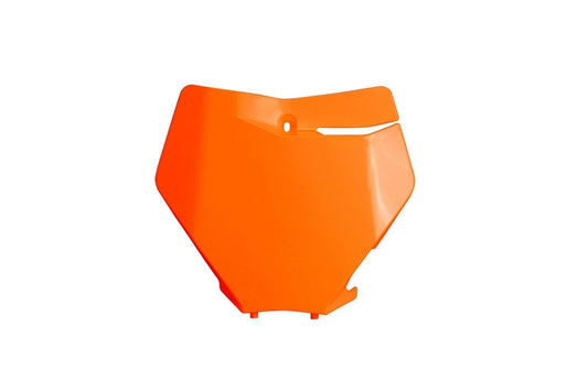 UFO Plast PLASTIC FRONT PLATE, ORG/ORG