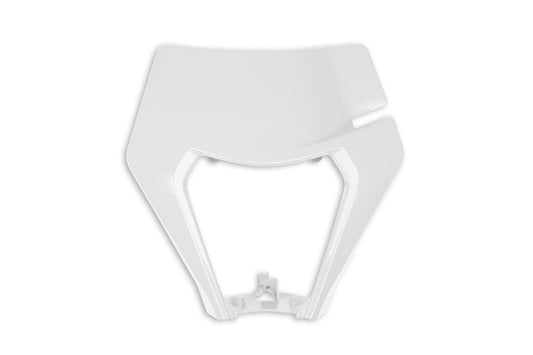 UFO Plast PLASTIC FRONT PLATE, WHT/WHT