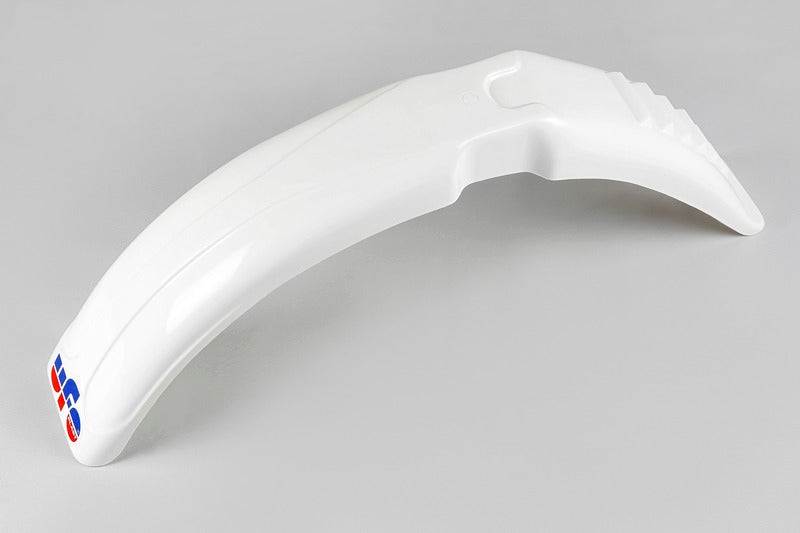UFO Plast PLASTIC FRONT FENDER, WHT/WHT