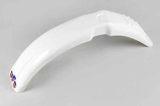 UFO Plast PLASTIC FRONT FENDER, WHT/WHT