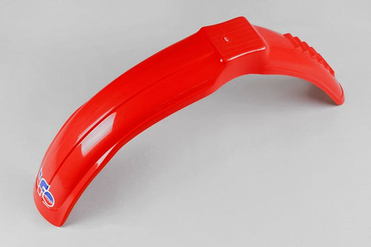 UFO Plast PLASTIC FRONT FENDER, RED/RED