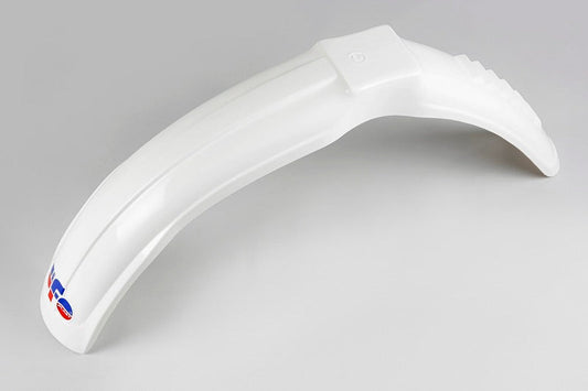UFO Plast PLASTIC FRONT FENDER, WHT/WHT