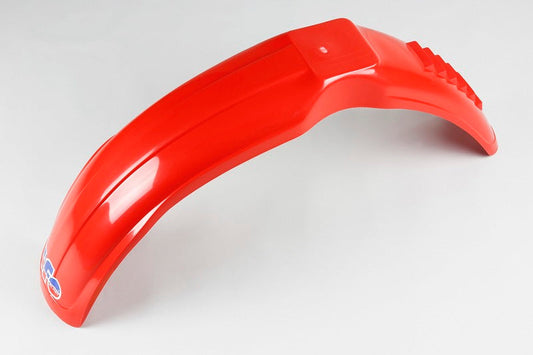 UFO Plast PLASTIC FRONT FENDER, RED/RED