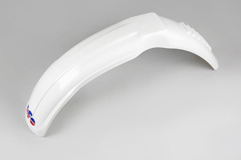 UFO Plast PLASTIC FRONT FENDER, WHT/WHT