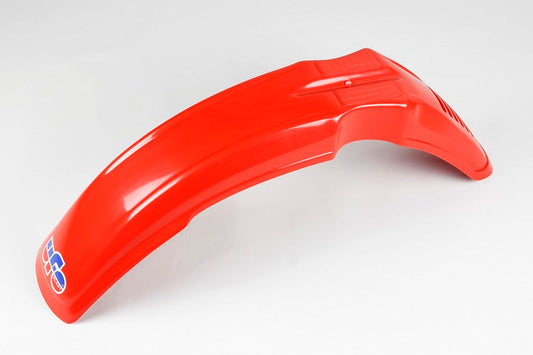 UFO Plast PLASTIC FRONT FENDER, RED/RED