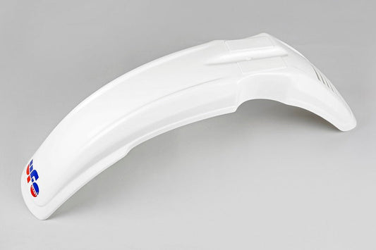 UFO Plast PLASTIC FRONT FENDER, WHT/WHT