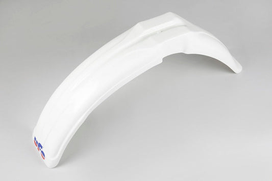 UFO Plast PLASTIC FRONT FENDER, WHT/WHT
