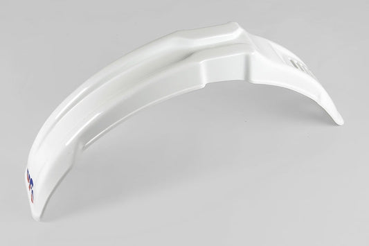 UFO Plast PLASTIC FRONT FENDER, WHT/WHT