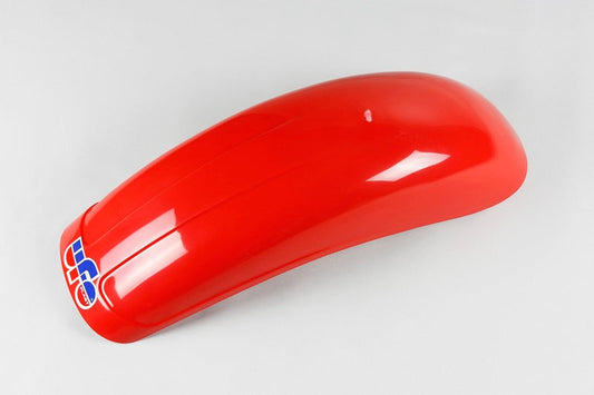 UFO Plast PLASTIC REAR FENDER, RED/RED