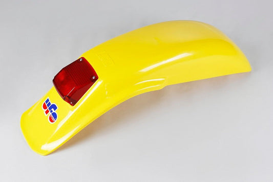UFO Plast PLASTIC REAR FENDER, YEL/YEL