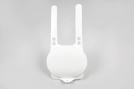 UFO Plast PLASTIC FRONT PLATE, WHT/WHT