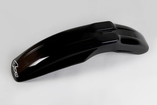 UFO Plast PLASTIC FRONT FENDER, BLK/BLK