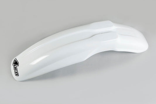 UFO Plast PLASTIC FRONT FENDER, WHT/WHT