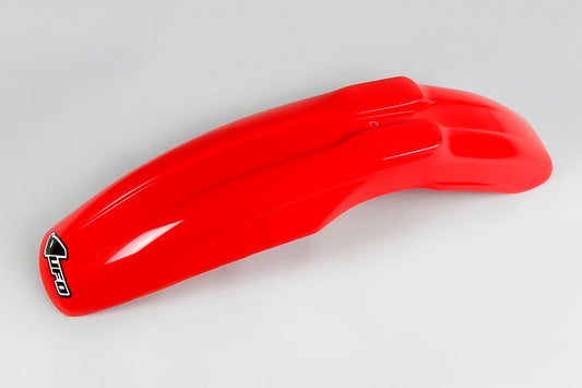 UFO Plast PLASTIC FRONT FENDER, RED/RED