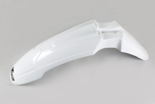 UFO Plast PLASTIC FRONT FENDER, WHT/WHT