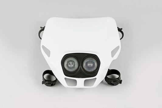 UFO Plast HEADLIGHT FIREFLY TWINS, WHT/WHT