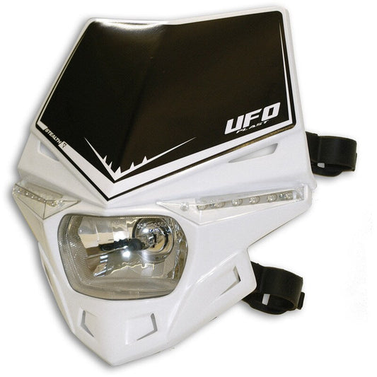 UFO Plast HEADLIGHT STEALTH, WHT/WHT